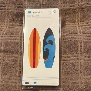 NEW QuicKutz Surfboard Cutting Dies Set of 3 Lifestyle Crafts
